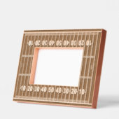 Football Field Design Etted Picture Frame Geätzte Rahmen (Links)