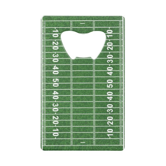 Football Field Design Flaschenöffner (Vorderseite)