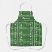 Football Field Design Schürze (Vorderseite)