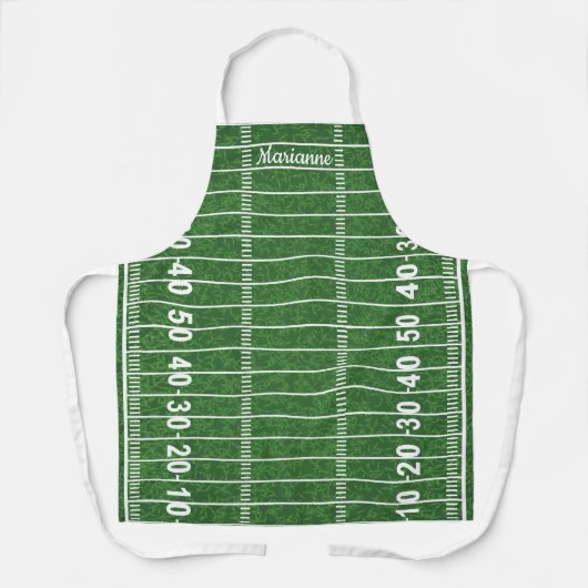 Football Field Design Schürze (Vorderseite)