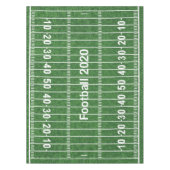 Football Field Design Tableclout Tischdecke (Vorderseite)