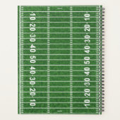 Football Field Design Weekly/Monthly Planer (Rückseite)