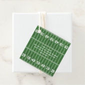 Football Field Gridiron Design Gefallen Tag Card Geschenkanhänger (Beispiel)