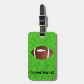Football Field Junior Varsity Gepäckanhänger (Vorderseite vertikal)