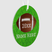 Football Field Junior Varsity Ornament (Vorderseite)