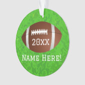 Football Field Junior Varsity Ornament (Vorderseite)