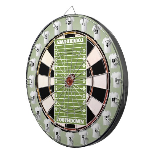Football Field Multi-Target Jersey Style Dartscheibe (Vorderseite rechts)
