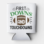 Football First Downs und Touchdowns Spaß Dosenkühler (Vorderseite)