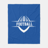 Football Fleece Blanket (Vorderseite)