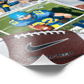 Football Foto Collage (Ecke)