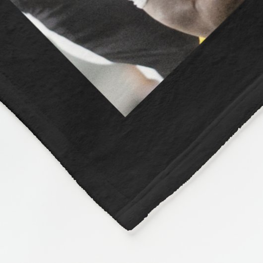 Football Foto Collage Fleecedecke (Ecke)