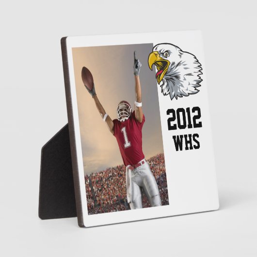 Football Foto Plaque - SRF Fotoplatte (Vorderseite)