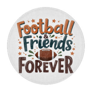 Football Friends Forever Fantasy Football Saison Schneidebrett
