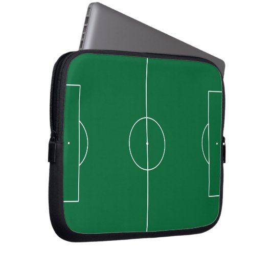 Football für Computer Laptopschutzhülle (Vorne Rechts)