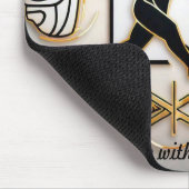 "Football Fusion Art" Mousepad (Ecke)