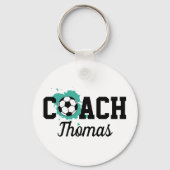 Football | Fußballball-Coach oder Spielername Schlüsselanhänger (Vorderseite)
