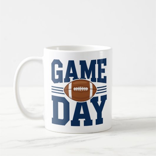 Football Game Day Kaffeetasse (Links)