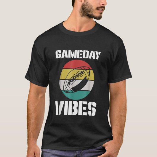 Football Game Day Vibes 1 T-Shirt (Vorderseite)