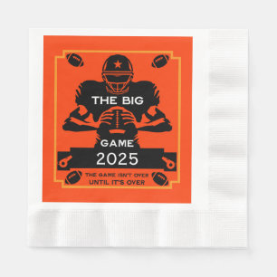 Football Game Fan TV Party Serviette