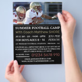 Football Game, Football Camp Werbe-Flyer Flyer (Hand)