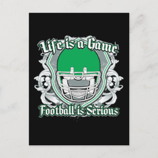 Football Game Green Postkarte