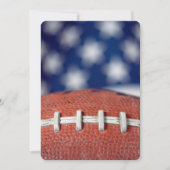 Football Game Party Einladung (Vorderseite)