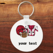 Football Gear Schlüsselanhänger (Vorderseite)