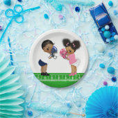 Football Gender Reveal Baby Shower Paper Teller (Party)