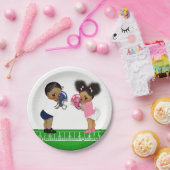 Football Gender Reveal Baby Shower Paper Teller (Party)