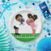 Football Gender Reveal Baby Shower Paper Teller (Party)