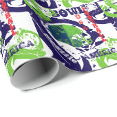 FOOTBALL GESCHENKPAPIER (Rolleneckpunkt)