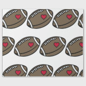 Football Geschenkpapier (Flach)