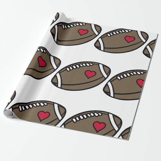 Football Geschenkpapier (Ungerollt)