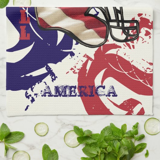 FOOTBALL GESCHIRRTUCH (Gefaltet)