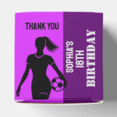 Football Girl, Football Player Geschenk, Geburtsta Geschenkschachtel (Oben)
