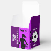 Football Girl, Football Player Geschenk, Geburtsta Geschenkschachtel (Geöffnet)