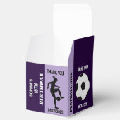 Football Girl, Football Player Geschenk, Geburtsta Geschenkschachtel (Geöffnet)