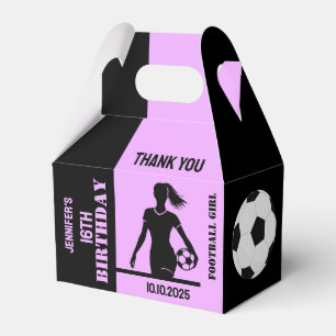 Football Girl, Football Player Geschenk, Geburtsta Geschenkschachtel