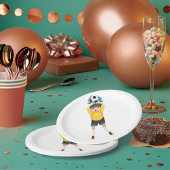 Football Goalie Pappteller