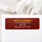 Football-Gold-Personalisiert-Label (Insitu)