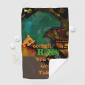 FOOTBALL GOLFHANDTUCH (Insitu)