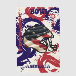 FOOTBALL GOLFHANDTUCH