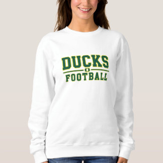 Football Green and Yellow Classic Text Sweatshirt