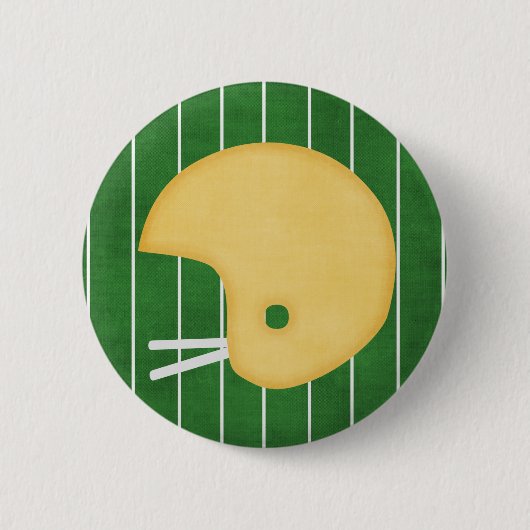 Football-Helm Button (Vorderseite)