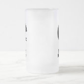 Football Helmet Geek Staat Mattglas Bierglas (Mittel)