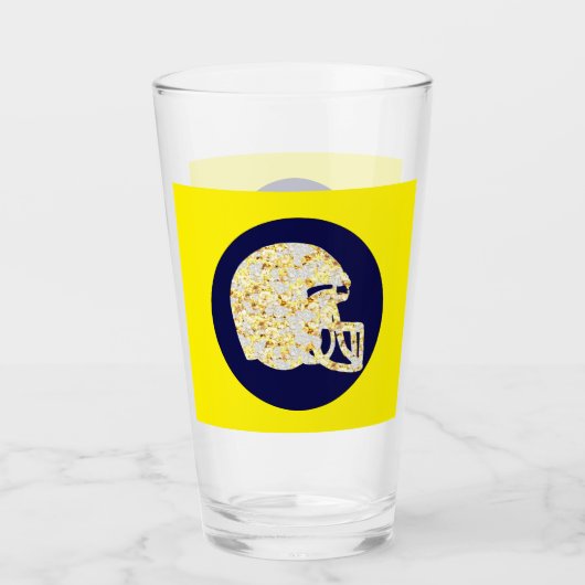 FOOTBALL HELMET GLAS (Vorderseite)