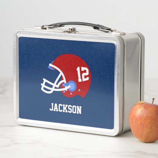 Football Helmet Lunch Box (Beispiel)