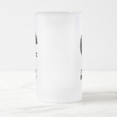 Football Helmet n00b Staat Mattglas Bierglas (Mittel)