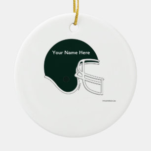 Football Helmet - Schwarz Keramikornament
