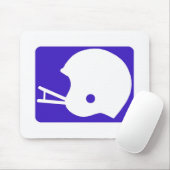Football-Helmlogo Mousepad (Mit Mouse)